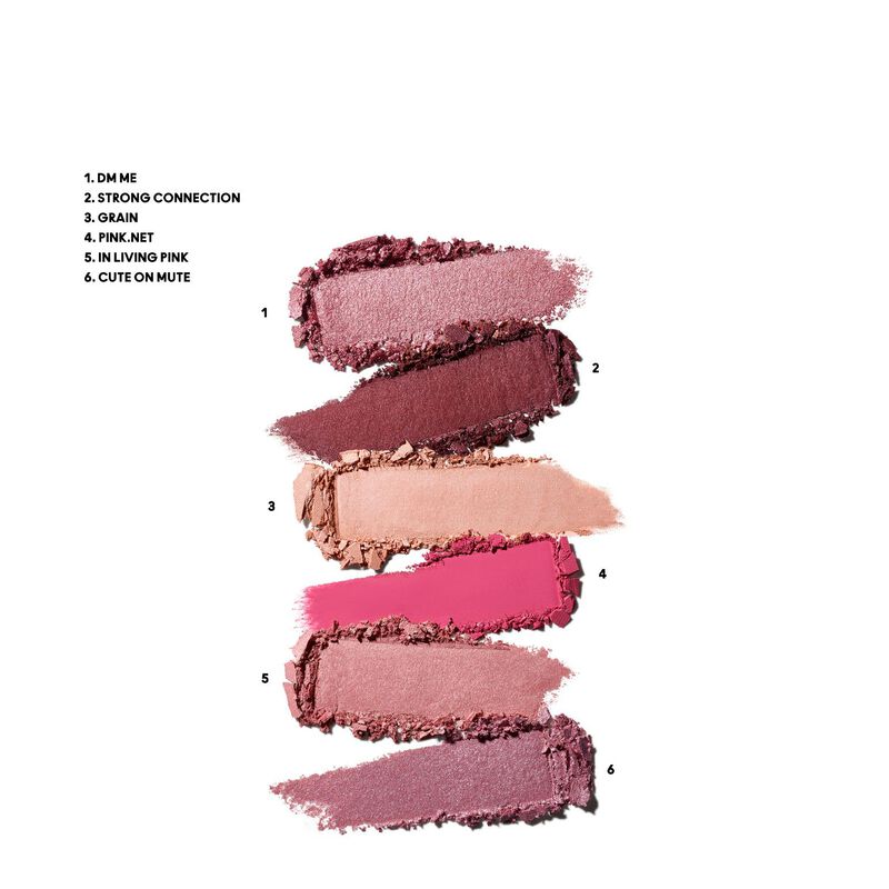 MAC Connect in Colour Eye Shadow Palette - Rose Lens image number 1